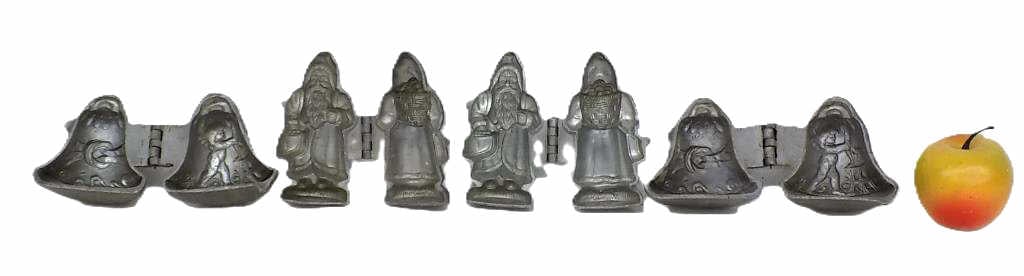 CHRISTMAS CHOCOLATE CANDY MOLDS SANTA CLAUS ETC (1 of 2)