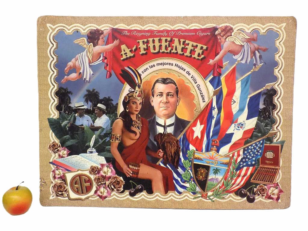 A. FUENTE PREMIUM CIGARS ADVERTISING SIGN (1 of 3)