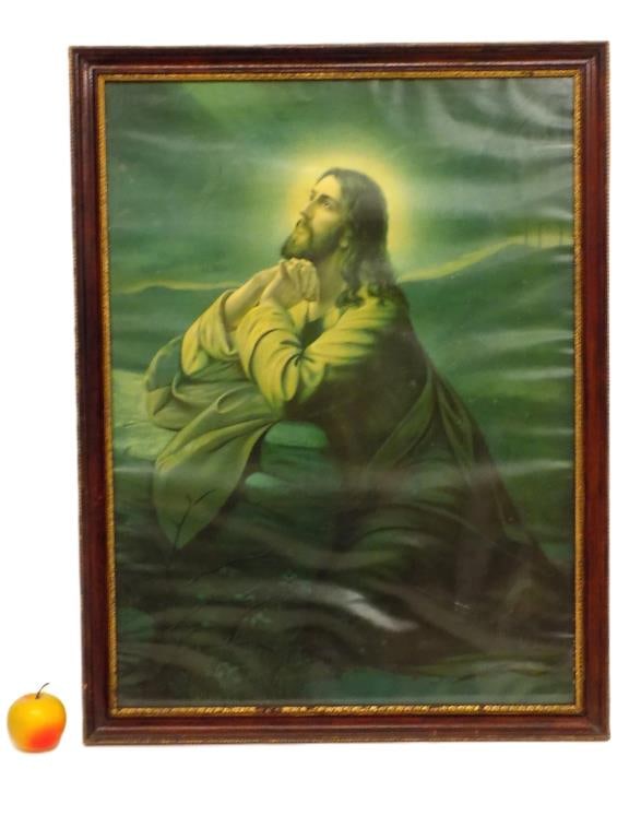 JESUS PRAYING AT GETHSEMANE PRINT (1 of 2)