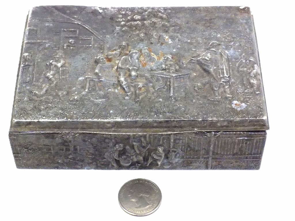 HANS JENSEN DANISH SILVER CELEBRATION BOX (1 of 4)