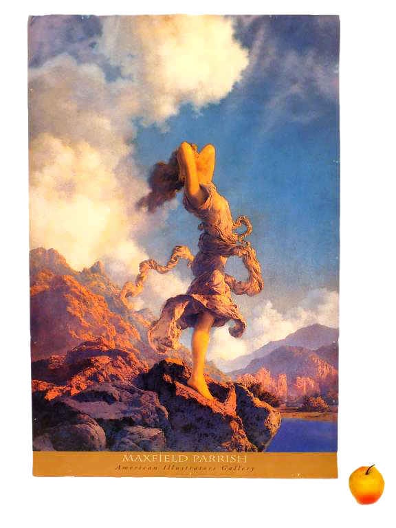 MAXFIELD PARRISH ECSTASY EXHIBITION GALLERY POSTER (1 of 3)
