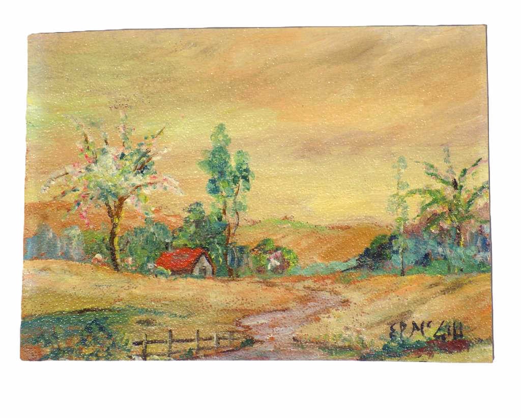 ELOISE POLK MCGILL - SUMMER LANDSCAPE PAINTING (1 of 3)