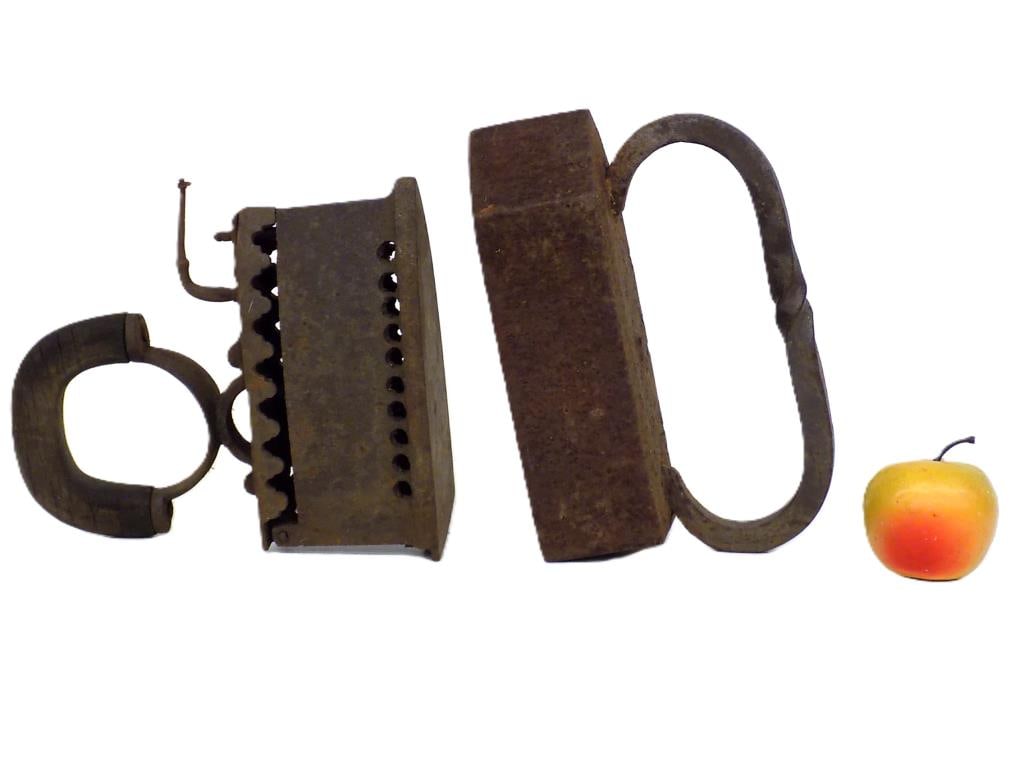 19TH CENTURY PRIMITIVE HUDSON VALLEY IRONS (1 of 3)
