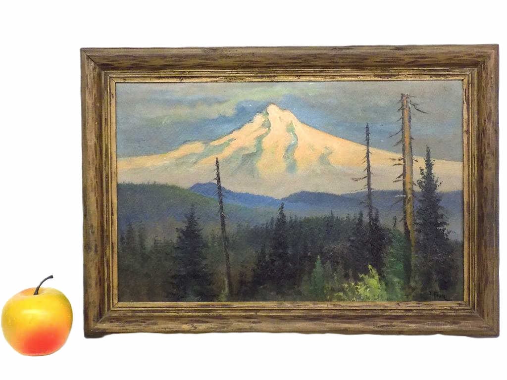 JOHN FERY GLACIER PARK MOUNTAIN LANDSCAPE PAINTING (1 of 4)
