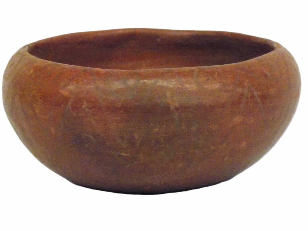 NATIVE AMERICAN INDIAN POTTERY BOWL SIGNED (1 of 4)