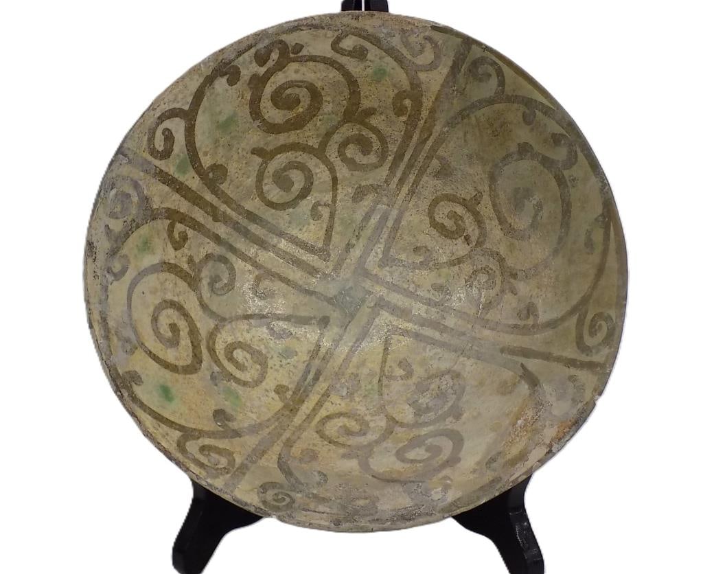 ANCIENT PERSIAN KASHAN LUSTRE BOWL 13TH CENTURY (1 of 3)