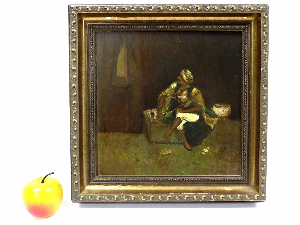 ARABIAN MAN INTERIOR PAINTING (1 of 3)
