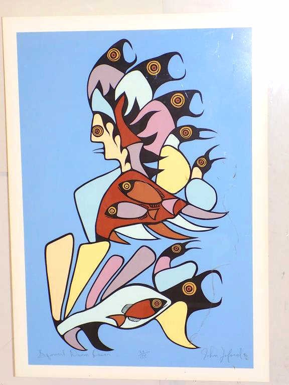 JOHN LAFORD - SQUIRREL DRUM DANCER SCREEN PRINT (1 of 5)