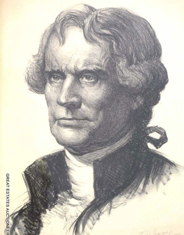 S.J. WOOLF THOMAS JEFFERSON SIGNED LITHOGRAPH Sep 29, 2013 Great