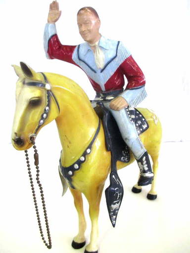 Hartland Roy Rogers Trigger Plastic Toy Figures