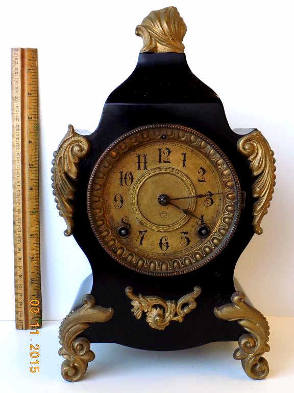 19TH CENTURY ANSONIA FRENCH STYLE MANTEL CLOCK Mar 28, 2015 Great