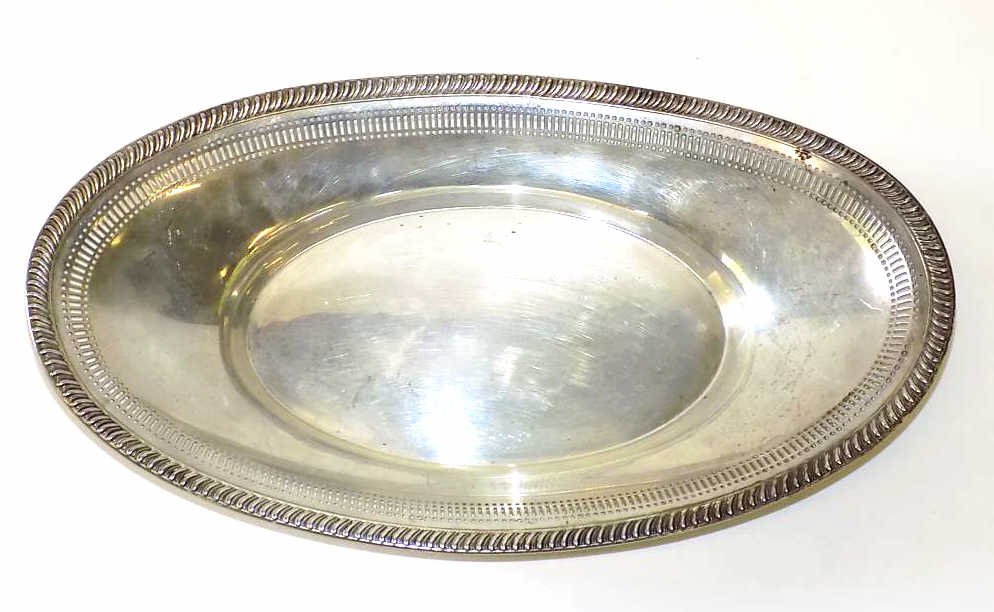 FISHER STERLING SILVER OPENWORK TRAY Fisher Sterling (1 of 3)