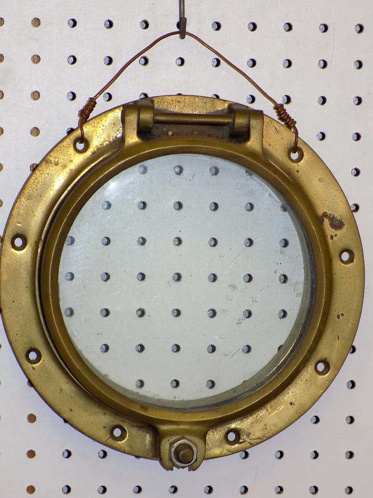 BRONZE NAUTICAL SHIP PORTHOLE Antique bronze nautical (1 of 2)