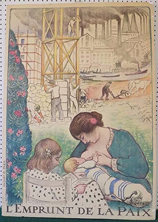LEBASQUE - L' EMPRUNT DE LA PAIX POSTER Henri LeBasque (1 of 3)