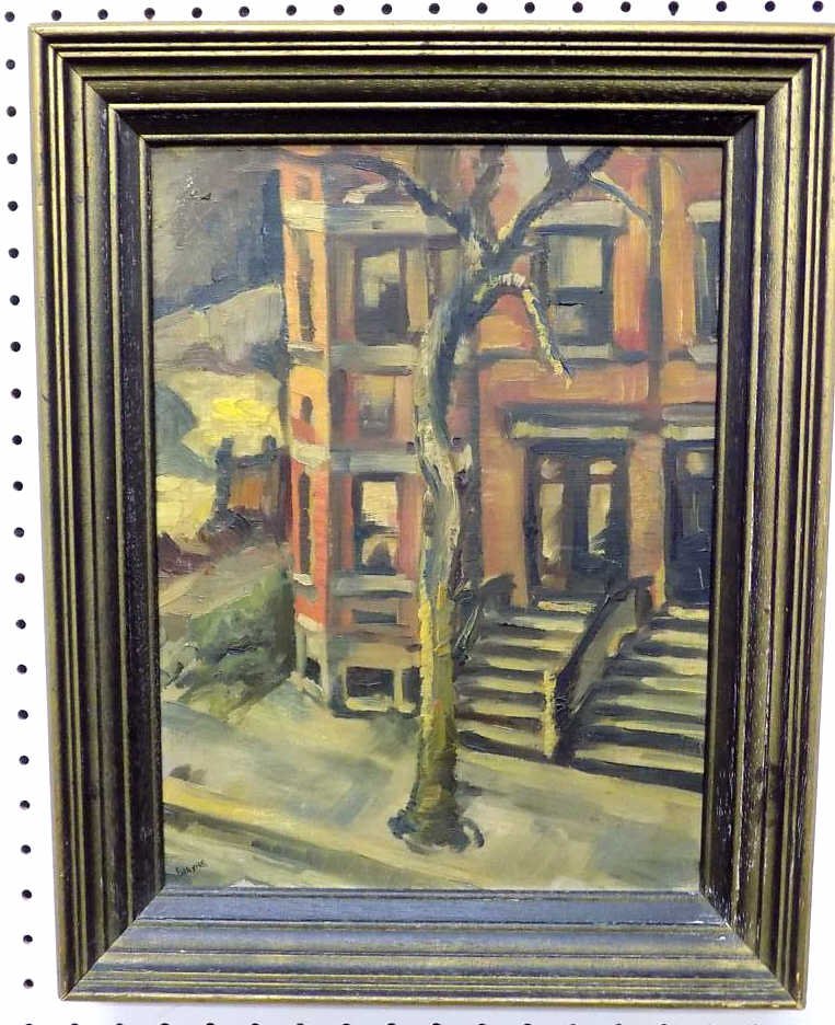 WEATHERLY - ABSTRACT BUILDING PAINTING Wayne Weatherly (1 of 3)