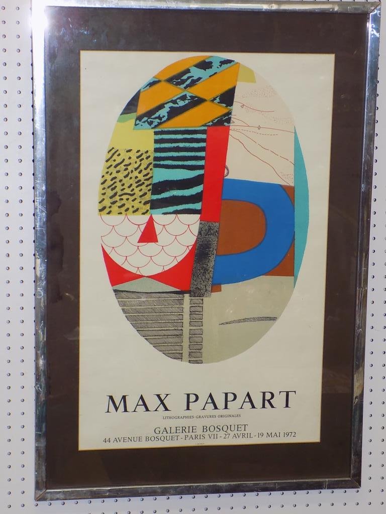 MOURLOT MAX PAPART GALERIE BOSQUET EXHIBITION POST (1 of 3)