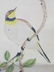 VINTAGE CHINESE SIGNED WATERCOLOR SILK SCROLL Vintage - 4