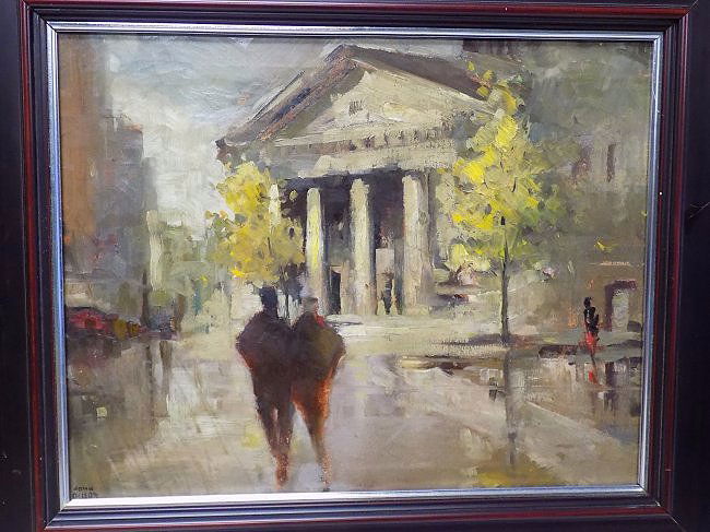 JOHN KNOX DILLON - NEW YORK CITY PAINTING (1 of 5)