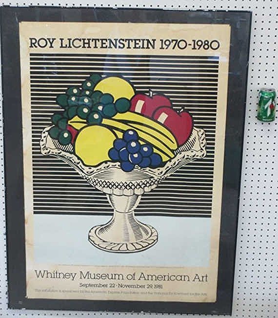 ROY LICHTENSTEIN - 1970-1980 SILKSCREEN POSTER (1 of 4)