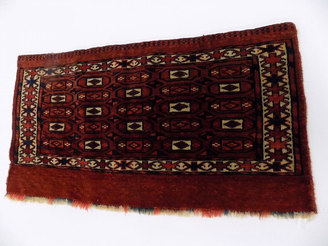 19TH CENTURY PERSIAN TEKKE TURKOMAN MAFRASH (1 of 10)