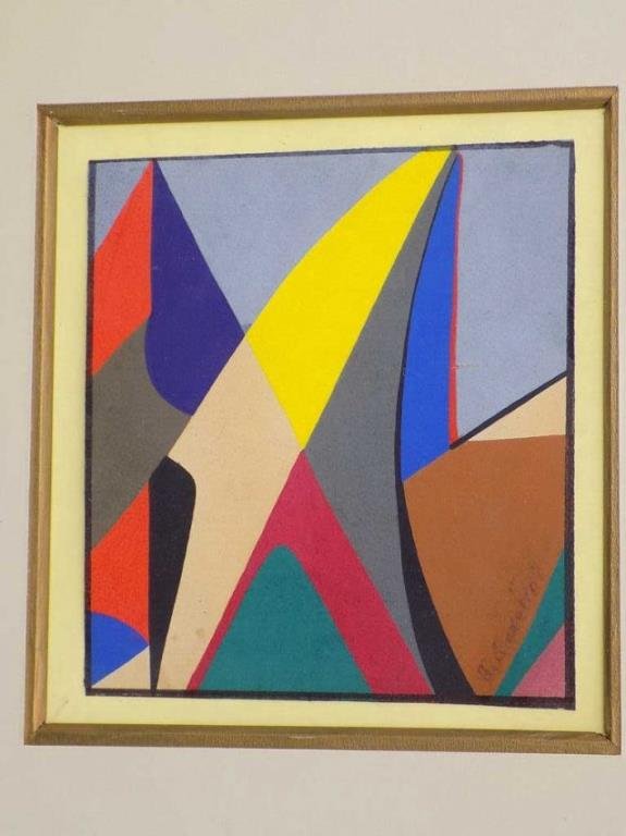 GINO SEVERINI - IMPORTANT ABSTRACT PAINTING Gino (1 of 9)