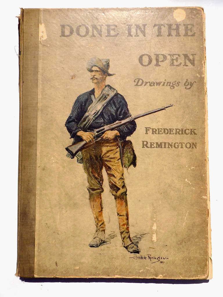 REMINGTON - DONE IN THE OPEN - DRAWINGS BOOK Frederic (1 of 3)
