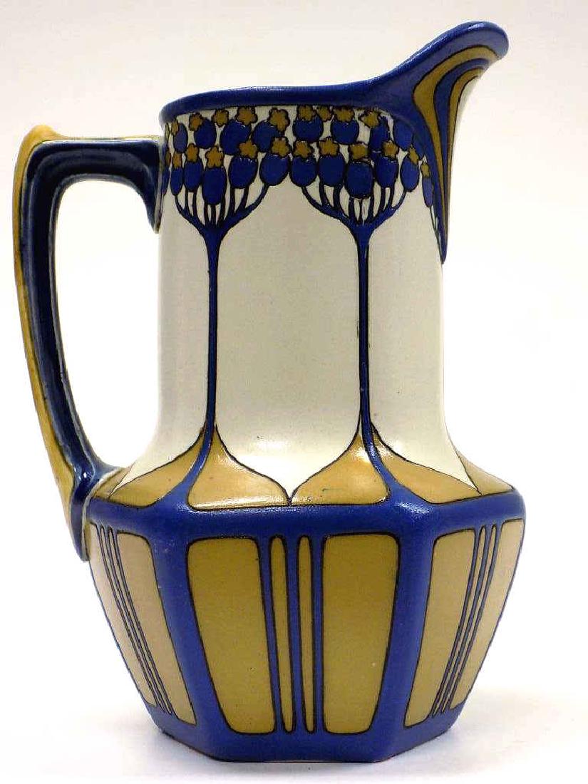 METTLACH ARTS & CRAFTS PORCELAIN PITCHER Mettlach Arts (1 of 5)