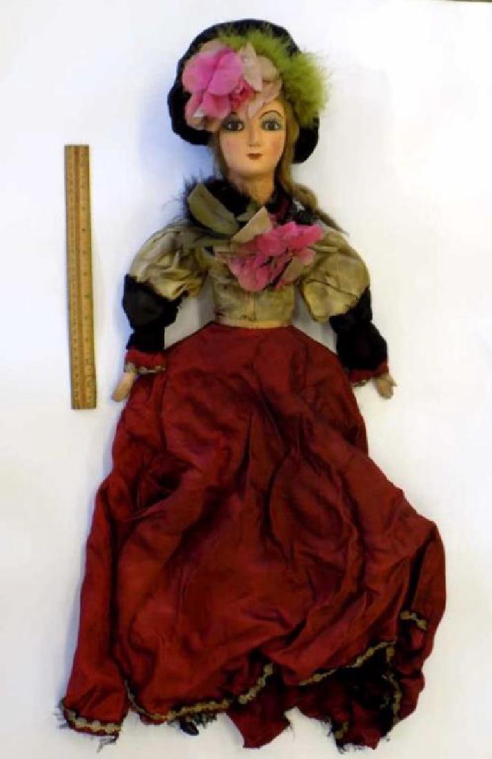 ANTIQUE VICTORIAN FRENCH BOUDOIR BED DOLL Antique (1 of 4)