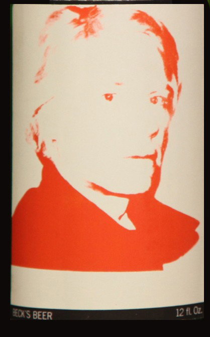 Self-Portrait: Closed bottle. Front label displays the self-portrait and the back label displays the year. Each bottle comes with their own showcase. (does not include bottle in the picture)