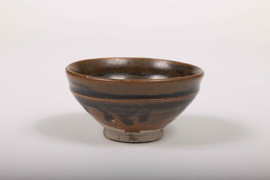 A Jizhouyao Brown-Glazed Bowl, Southern Song Dynasty: D:9.5cm