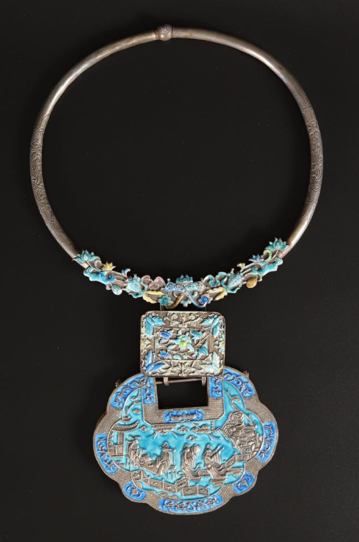 A Silver Lock, Qing Dynasty (1 of 5)