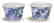 A PAIR OF XIAOFANG KILN BLUE AND WHITE CUP