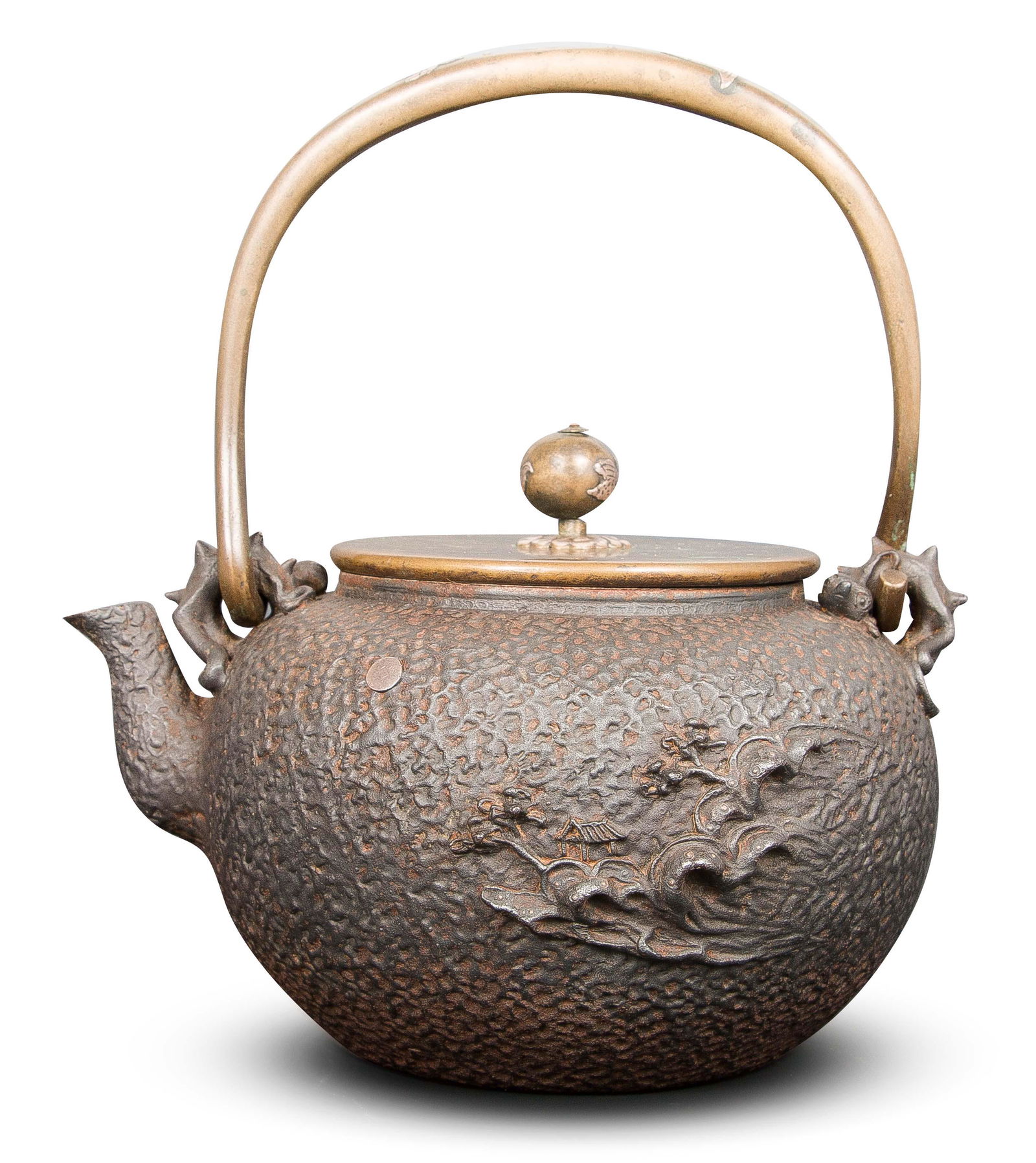 A Japanese Iron Vase By Gumendo (1 of 14)