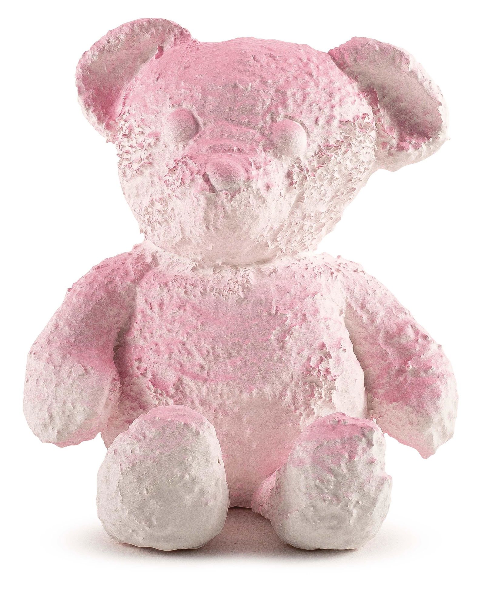 DANIEL ARSHAM, CRACKED BEAR PINK: Height:32 cm