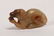 A CARVED WHITE JADE DOG, SONG DYNASTY