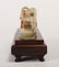 A FINE WHITE JADE DECORATION, QING DYNASTY - 3