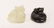 A PAIR OF BLACK AND WHITE JADE BADGER, QING DYNASTY - 4