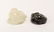 A PAIR OF BLACK AND WHITE JADE BADGER, QING DYNASTY - 6