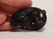 A PAIR OF BLACK AND WHITE JADE BADGER, QING DYNASTY - 9