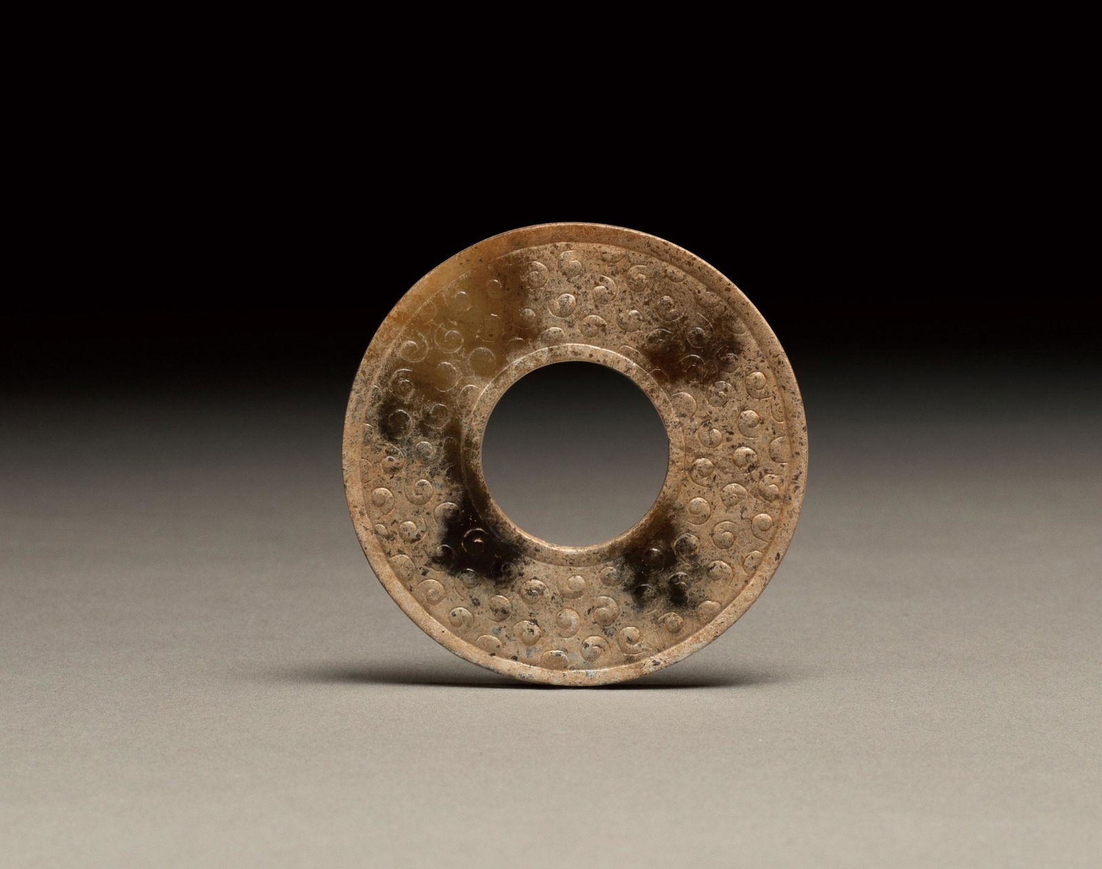 A White Jade Disc, Han Dynasty (1 of 4)
