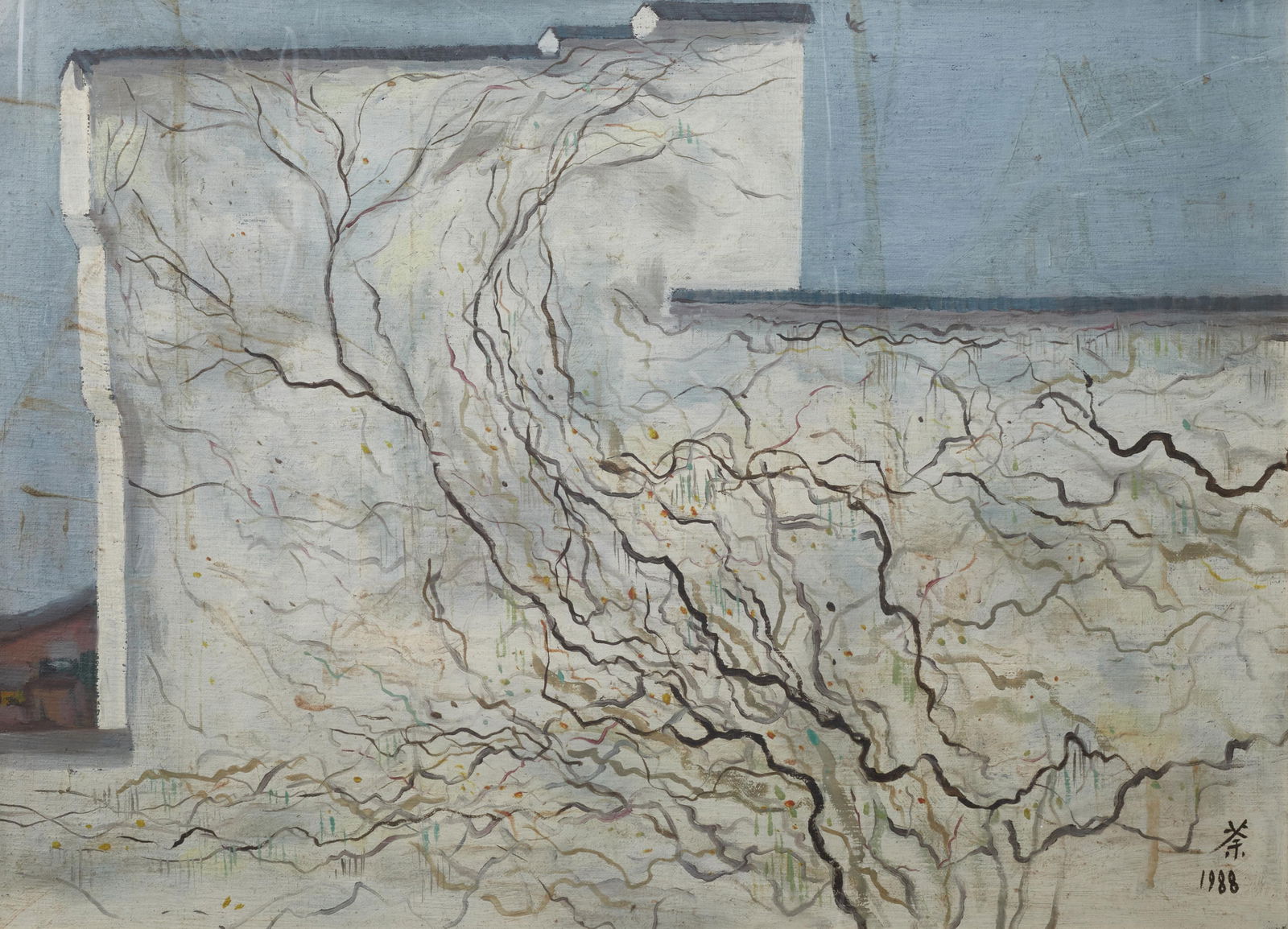 WU GUANZHONG, LANDSCAPE IN SNOW (1 of 7)