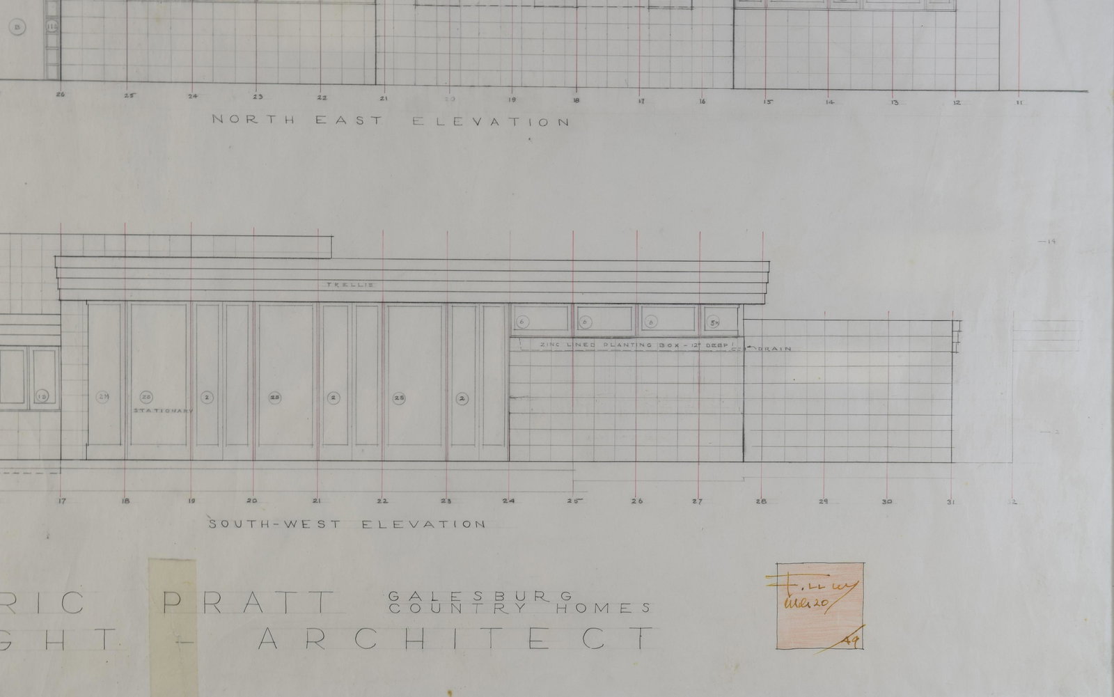 Frank Lloyd Wright: (1867-1959) American architect, one of the most influential of all time, he was the creator of so-called organic architecture utilizing novel shapes and incorporating his buildings into their settings