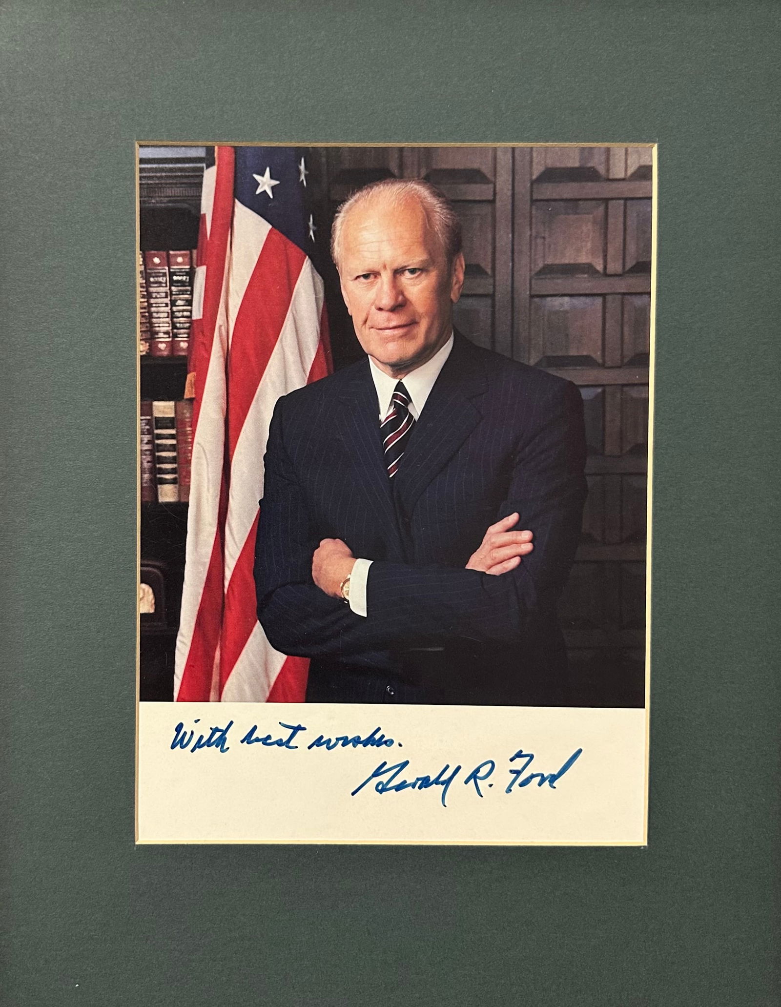 Gerald Ford Signed Photo (1 of 1)