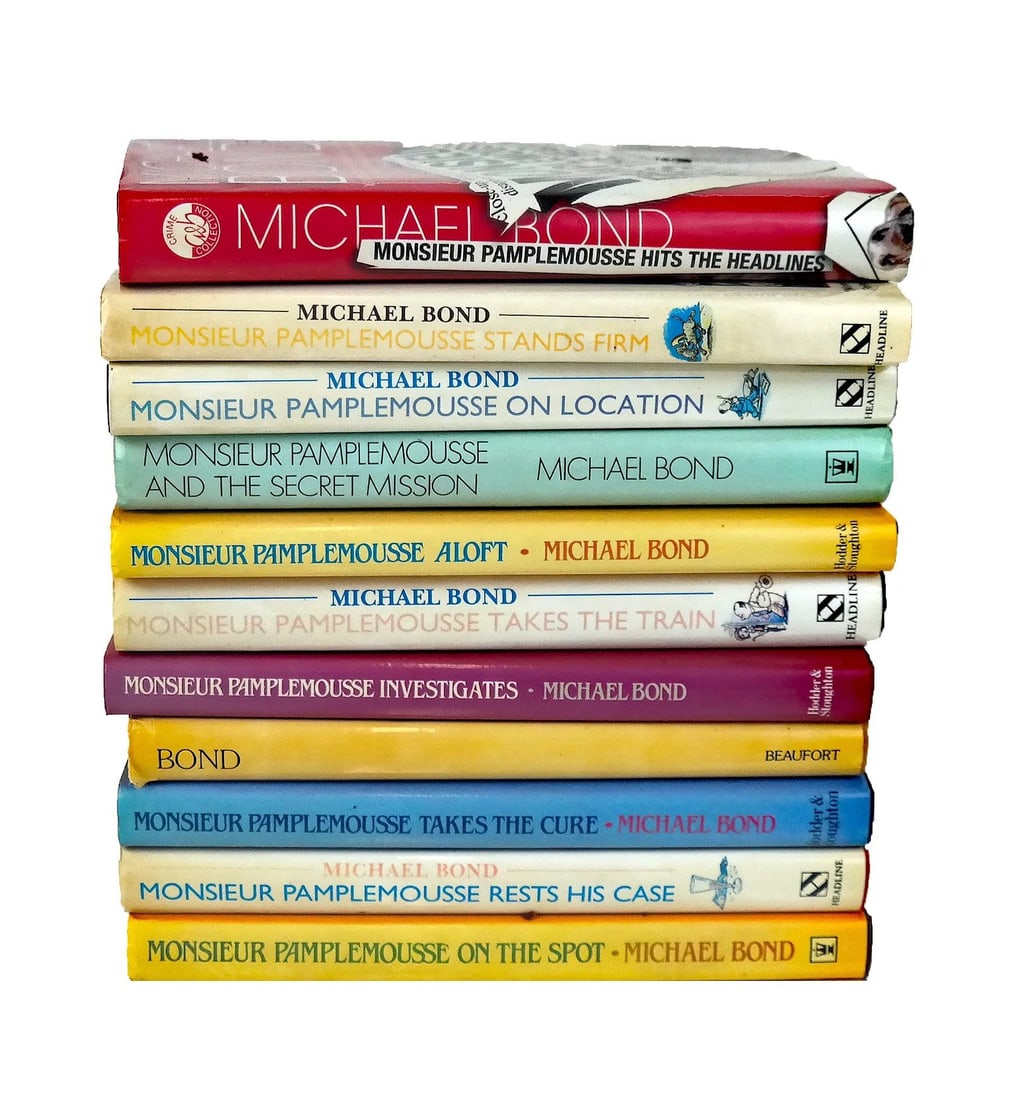 Michael Bond Signed Book Collection (1 of 6)