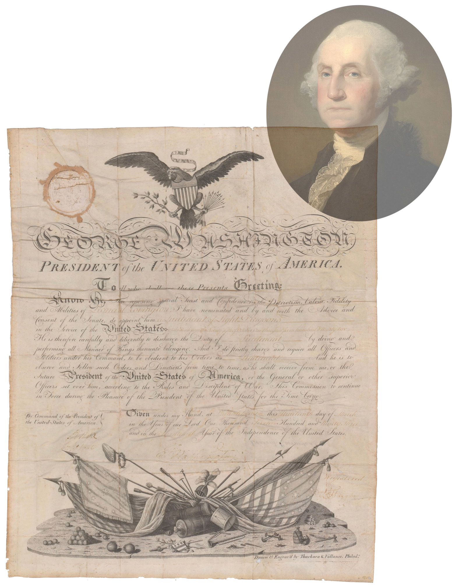 Washington Appoints Brig. Gen. who Served Under "Mad Anthony" Wayne! (1 of 4)