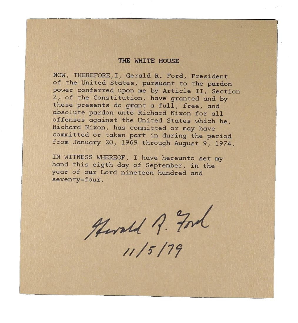 Gerald R. Ford Typed Letter Signed as Congressman on Federal Aid to Education and Medical Care for (1 of 1)