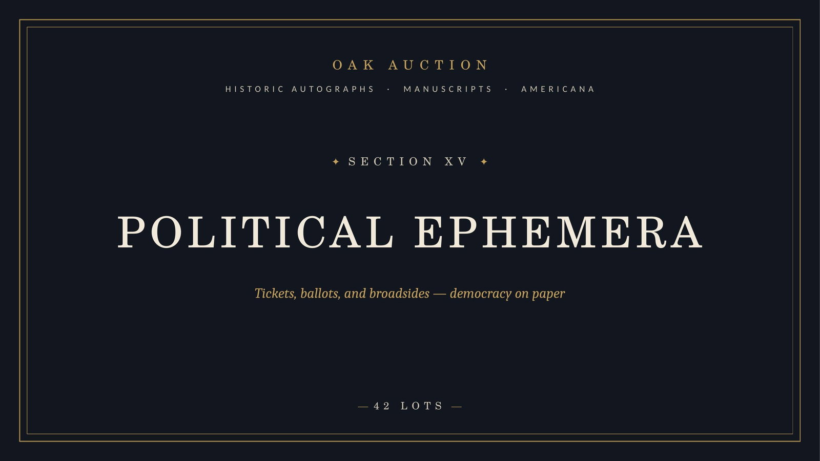 Tickets, Ballots and braodsides-democracy on paper (1 of 1)