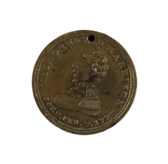 WILLIAM HENRY HARRISON 1841 CAMPAIGN TOKEN "THE PEOPLE'S CHOICE IN THE YEAR 1841" (1 of 3)