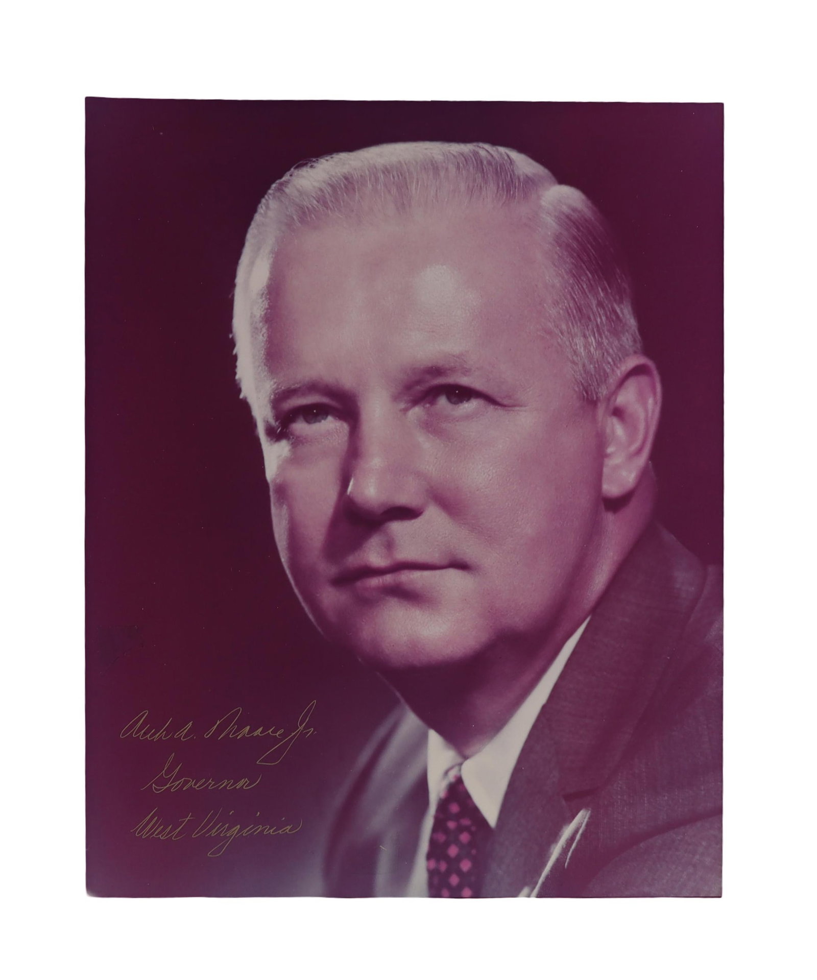 Governor Archive Republican, Mid Century (10 Items): Ten signed pieces from Republican governors spanning the 1860s through the early 1970s. EMMA GILLETTE OGLESBY: ALS on family stationery, biographical note about three term Illinois Republican Governor