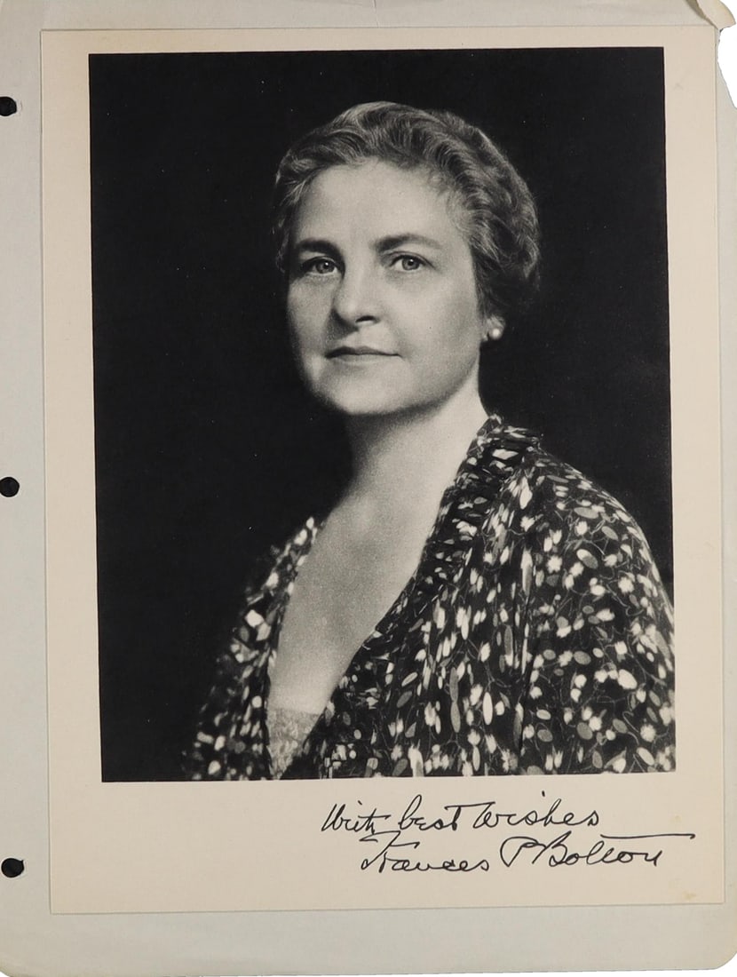 Congressional Archive Republican House Members (10 Items): Ten signed pieces from Republican members of the House spanning the Civil War era through the 21st century. FRANCES P. BOLTON (R OH, 1940 to 69): signed portrait, Ohio's pioneer congresswoman. Ten pie